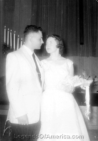 Ernestine Foster & Clyde Judkins Married