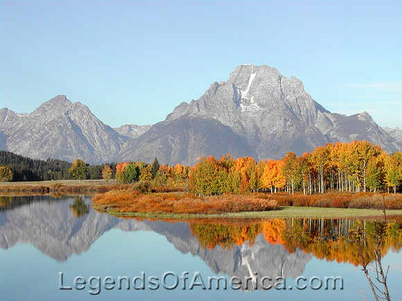 Grand Tetons, WY - Oxbow Bend, Fall