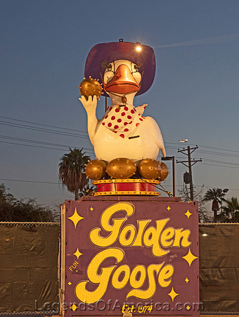 Las Vegas, NV - Golden Goose Strip Club Sign
