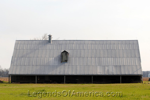 Natchitoches, LA - Magnolia Plantation Gin Press Barn - 2