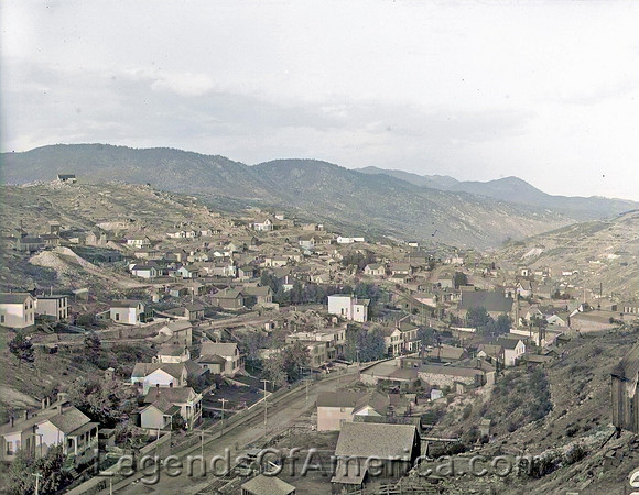 Central City, CO - 1899 colorized