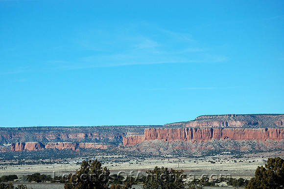 Bluewater, NM - Landscape