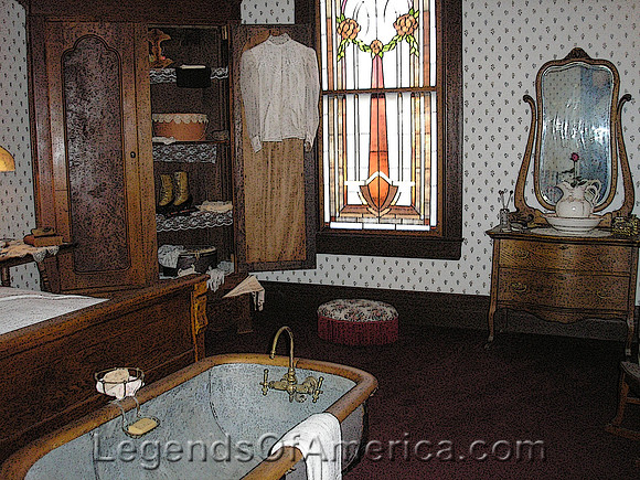 Fort Smith, AR - Miss Laura's Brothel Bath - Enhanced