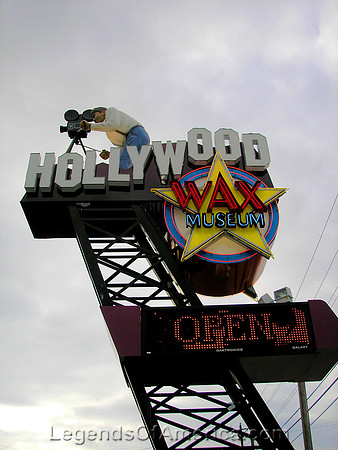 Branson MO - Hollywood Wax Museum Sign