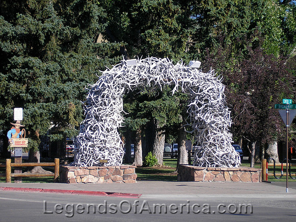 Jackson, WY - Antler Arch