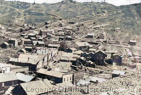 Central City, CO - Circa 1860s colorized