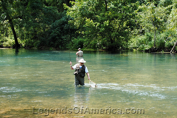 Lebanon, MO - Bennett Spring Fishermen