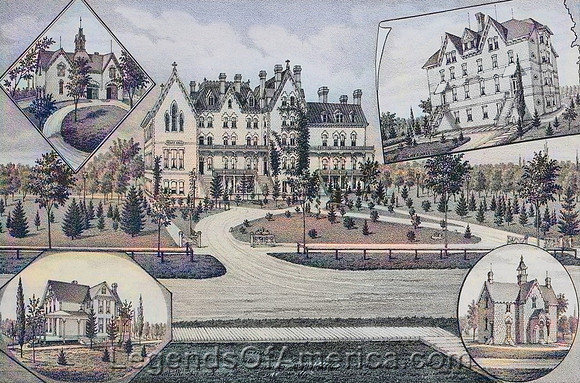 Topeka, KS - College of the Sisters of Bethany, 1887