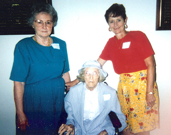Ernestine Judkins, Irene Foster, Wanda Weiser