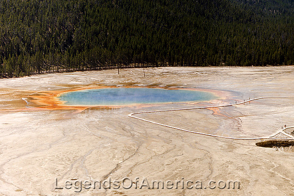 Yellowstone, WY - Grand Prismatic Spring