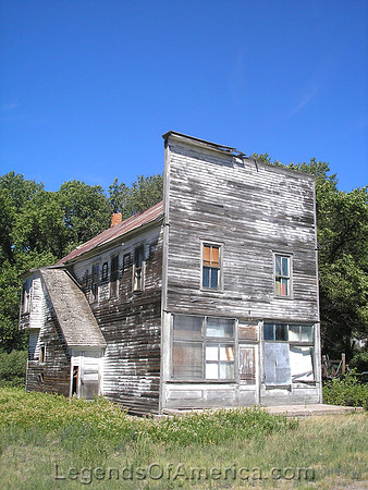 Whitman, NE - Old IOOF Building
