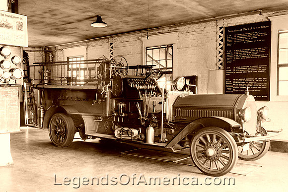 Vallejo, CA - Fire Engine, 1919
