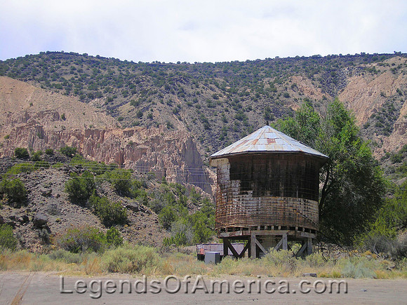 Embudo Station, NM - Water Tank
