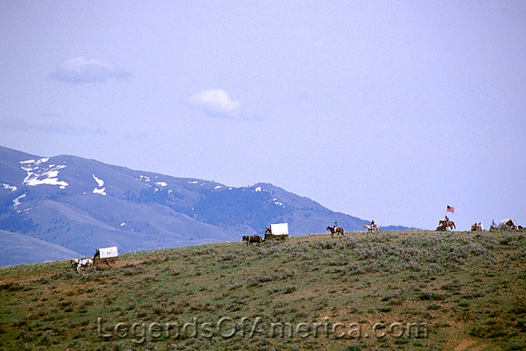 Wagon Train Oregon Trail Reenactment, OR - 4