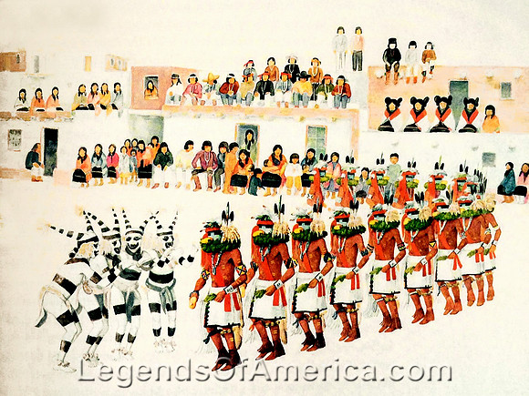 Hopi Ceremonial Dance, 1921