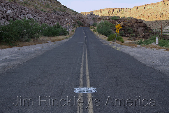 Kingman, AZ - Old Route 66 Through Kingman Canyon