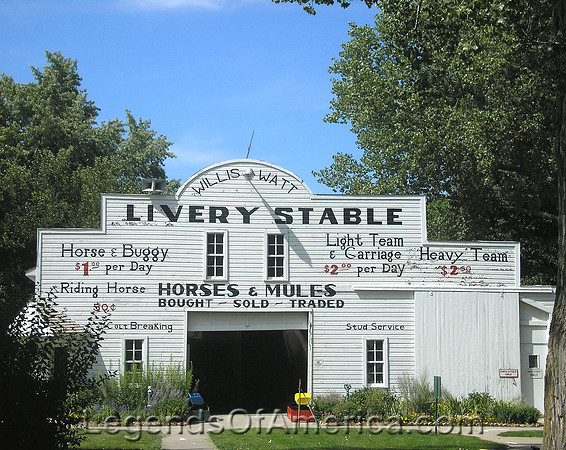 Minden, NE - Pioneer Village Livery