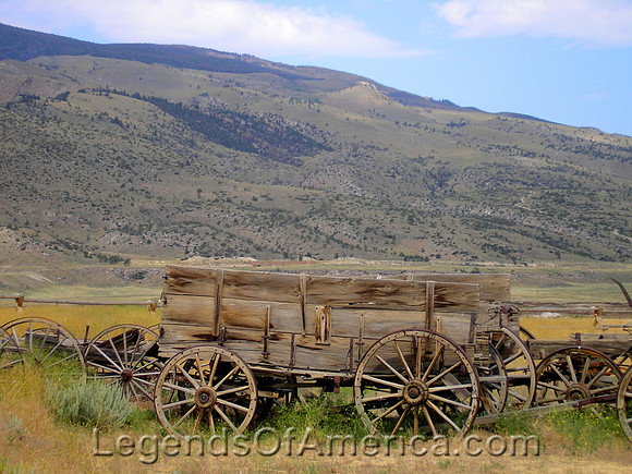 Cody, WY - Old Trail Town - Wagon