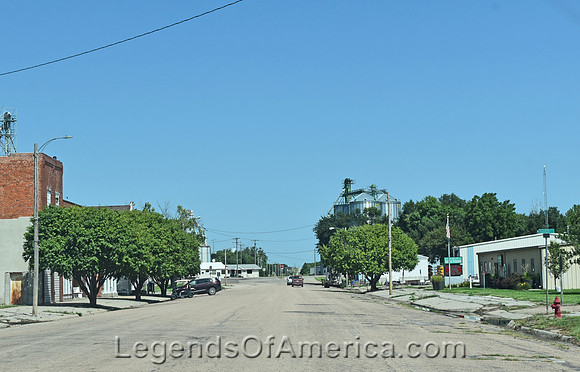 Long Island, KS - Main Street