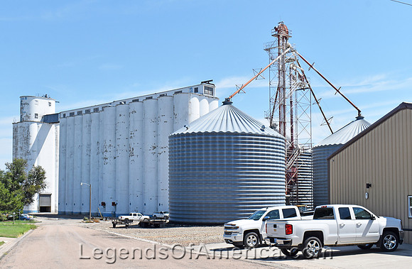 Logan, KS - Grain Elevator & Silos