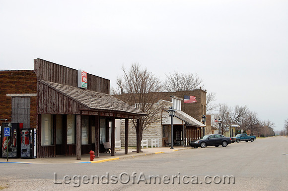 Kanopolis, KS - Main Street