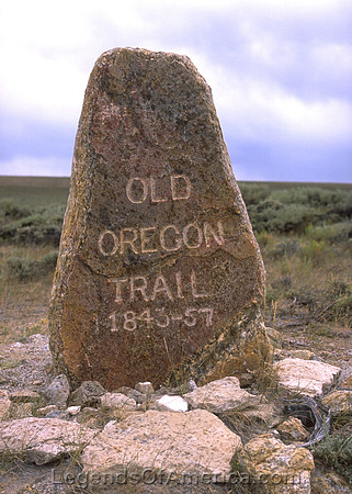 South Pass, WY - Oregon Trail Marker