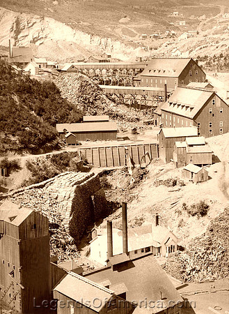 Deadwood, SD - Mines And Mills, 1888