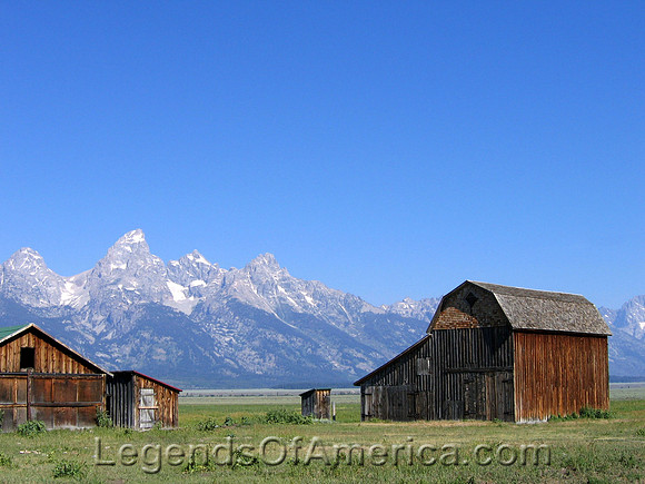 Grand Tetons, WY - Reed Moulton Homestead