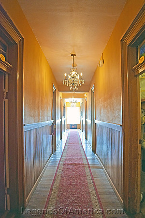 Cimarron, NM - St. James Hotel Hallway