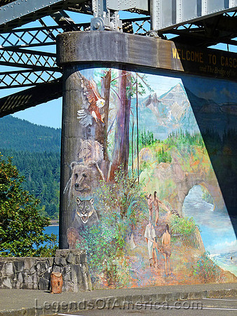 Skamania County - Painted Bridge Pier