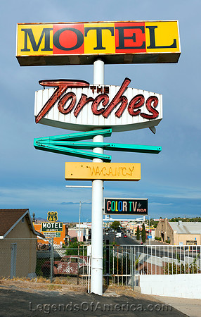 Barstow, CA - Torches Motel