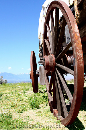 Oregon Trail, OR - Wagon Wheel