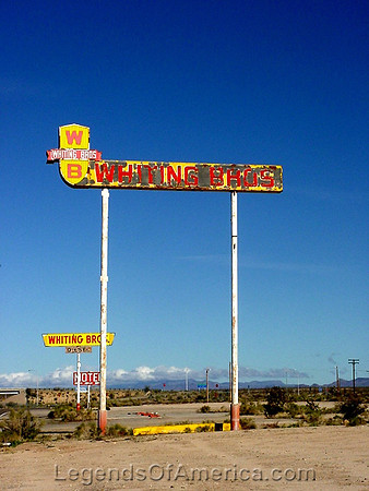 Yucca, AZ - Whiting Bros Sign, 2004