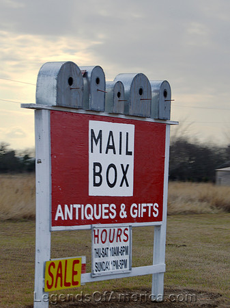 Dime Box, TX - Mail Box Antiques