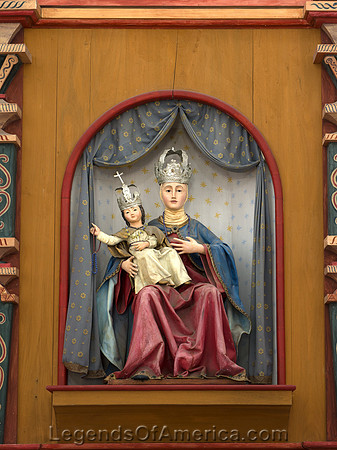 Goliad, TX - Mission Espirito Santo Statue