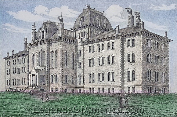 Lawrence, KS - University of Kansas, 1887