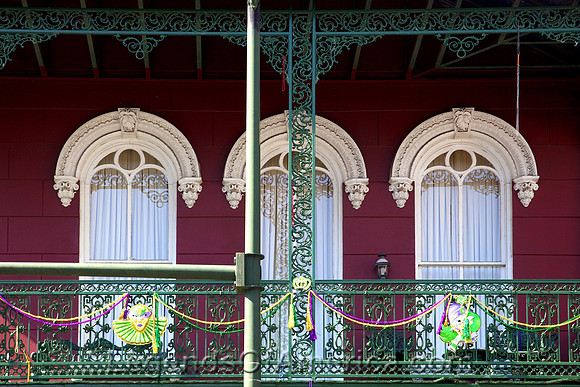 Mobile, AL - Mardi Gras Decor