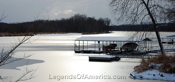 Lake of the Ozarks - End to an Early January Storm