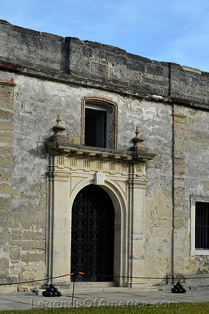 St. Augustine, FL - Castillo de San Marcos Entry