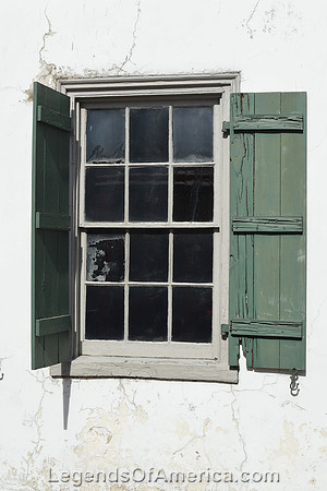 St. Augustine, FL - Oldest House Window