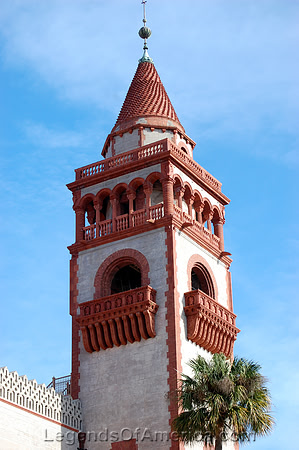 St. Augustine, FL - Flagler College Tower - 2