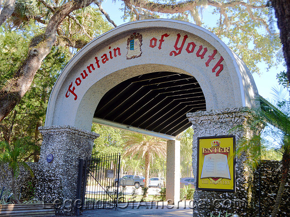 St. Augustine, FL - Fountain of Youth Gate
