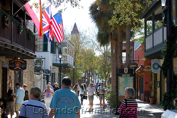 St. Augustine, FL - St. George Street Shops