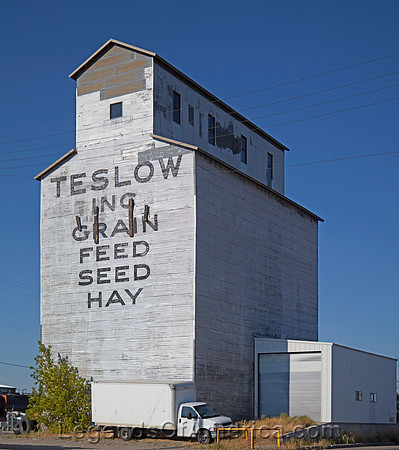 Livingston, MT - Grain Elevator