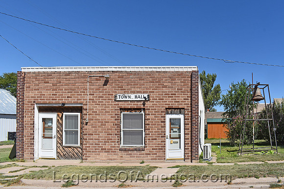 Kanorado, KS - Town Hall