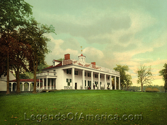 Mt. Vernon, VA - Mount Vernon Mansion