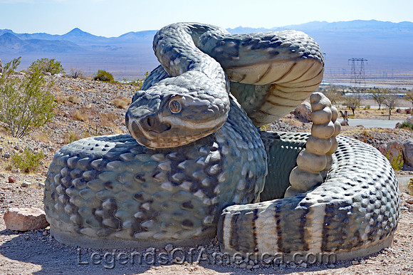 Boulder City, NV - Bootleg Canyon Park - Snake