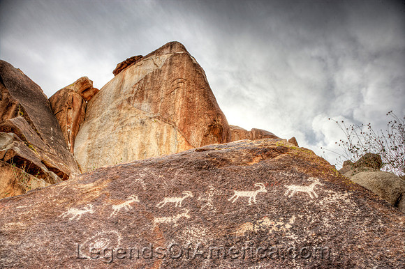 Lake Mead, NV - Grapevine Canyon Petroglyphs