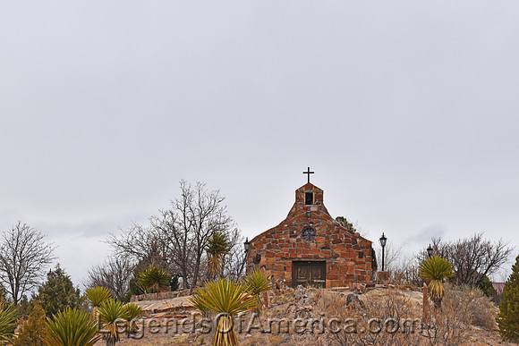 Espanola, NM - Holy Cross Catholic Church Chapel