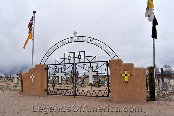 Ohkay Owingeh Pueblo, NM - Cemetery